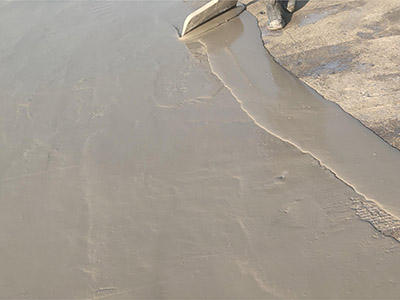 修補砂漿施工現(xiàn)場